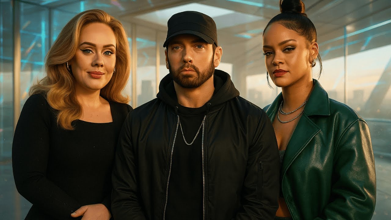 Rihanna ft Eminem & Adele - Broken Harmony [Music Video 2025]