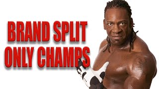 Wrestlers Who Were Only World Champs Because Of The Brand Split