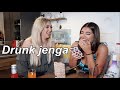 DRUNK JENGA GAME ft my older sister | Sophie Clough