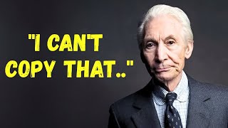 Charlie Watts Reveals The One Drummer He Could Never Match!