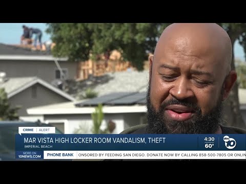 Mar Vista High football team locker room hit by vandalism, theft