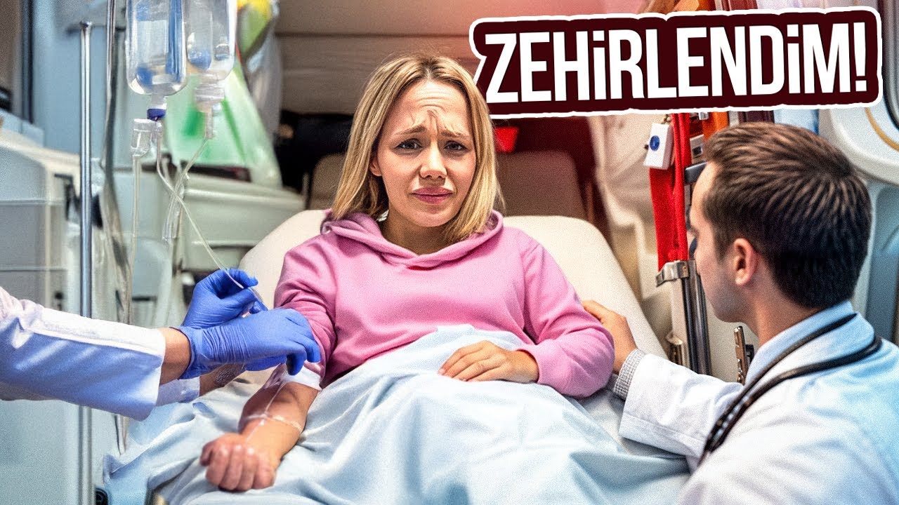 HASTANEYE GİTTİM !? ZEHİRLENDİM !! | Gamze Karta