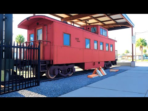 Exploring a Restored 1900s Caboose
