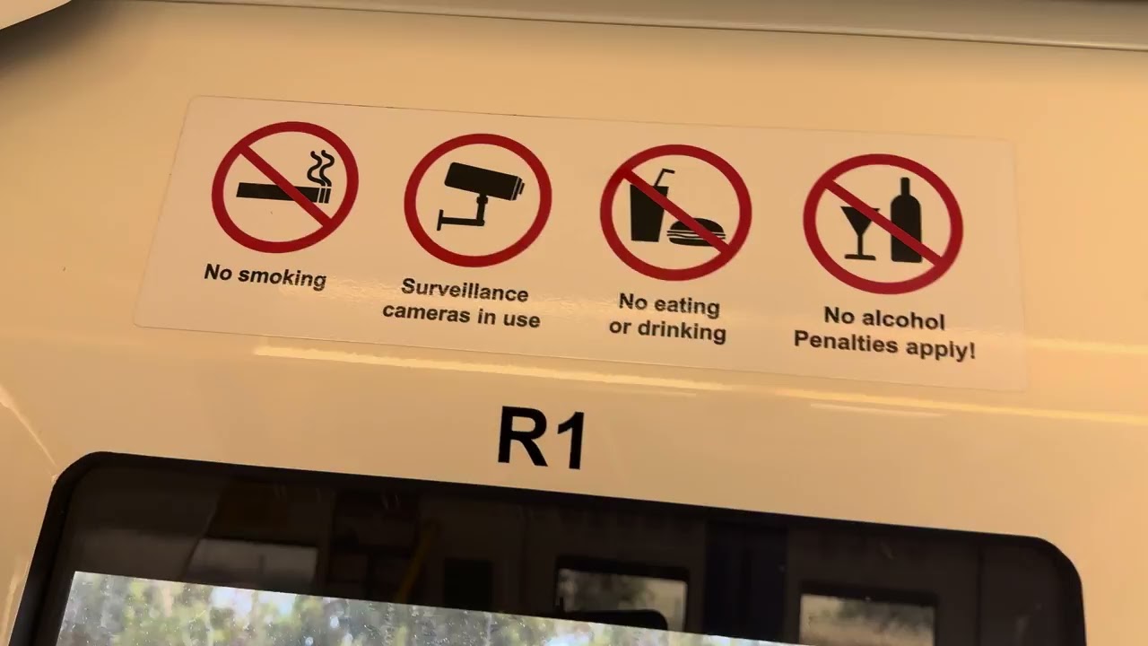 Going to Adelaide on a 4000 class with an old doors closing ￼