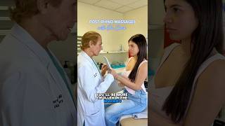 listen up as Dr Cucin teaches post rhinoplasty massages