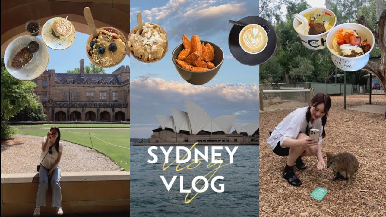 [여행 VLOG] 우리에게 꼭 필요했던 시드니(4박6일,젯스타항공,페더데일,페리노선추천⭐️)