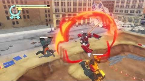 SideSwipe Combat Gameplay - Transformers Devastation PS4