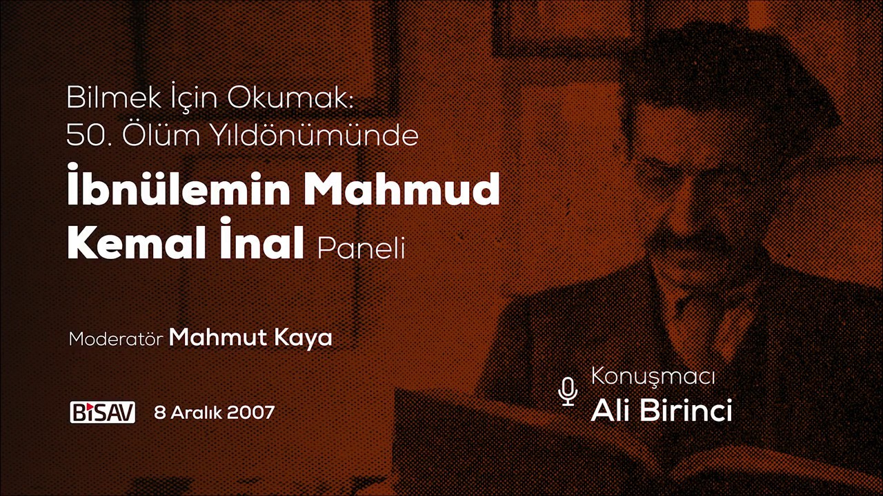 İbnülemin Mahmud Kemal İnal'ın Eserleri | Ali Birinci