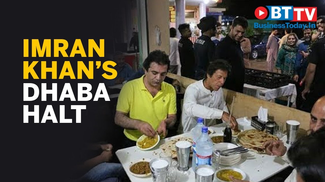 imran khan cantante Pakistan PM-elect Imran Khan's stopover at a dhaba for dinner | Business Today