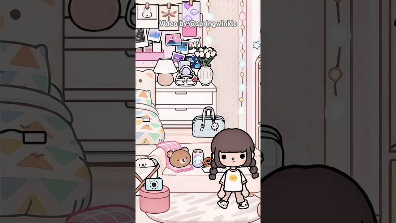 A DAY IN MY LIFE ❤️ aesthetic Vlog in Toca Boca 😻 video by @springwinkle