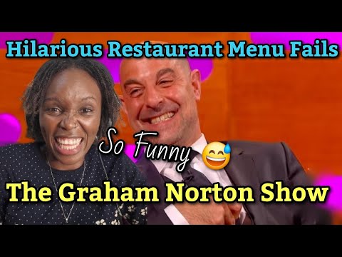 African Girl Reacts To Hilarious Restaurant Menu Fails - The Graham Norton Show