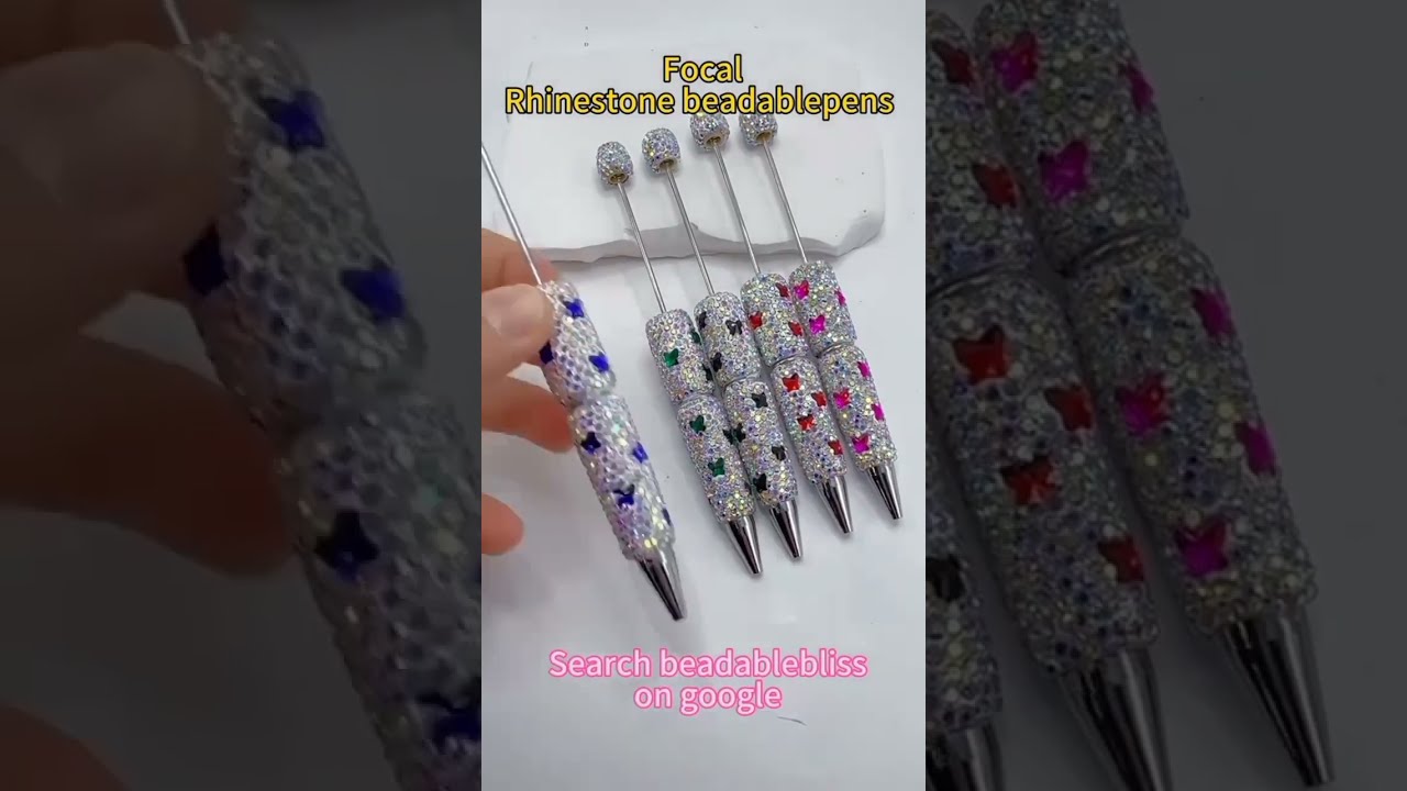 Rhinestone Beadable Pen