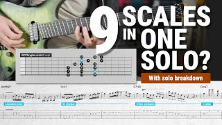 9 SCALES in ONE solo? - Solo Creation Guide