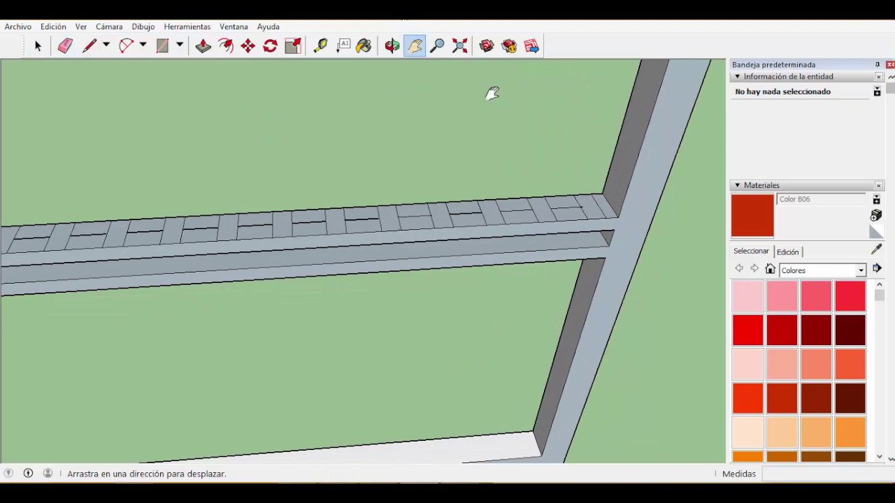 como hacer rejas en SketchUp - YouTube