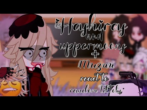 Hashiras and uppermoons + Muzan react to random tiktoks||2/?||