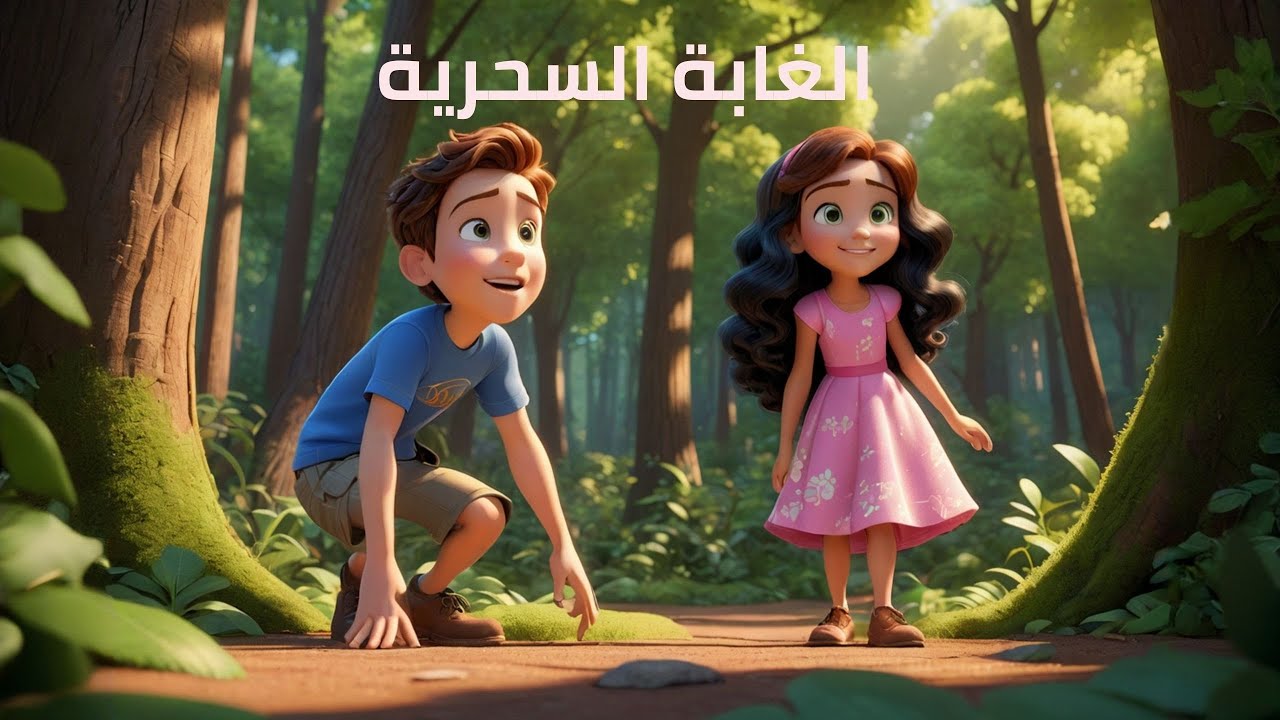 #مغامرة عائلة ادم ف الغابة المسحورة#حكايات_ميرو_الشقي#كرتون#قصص# disney ...