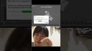 The Relatable Nightmare Of Every 3D Artist Ever Caught On Camera #SoftwareCrash #Shorts#DigitalArt