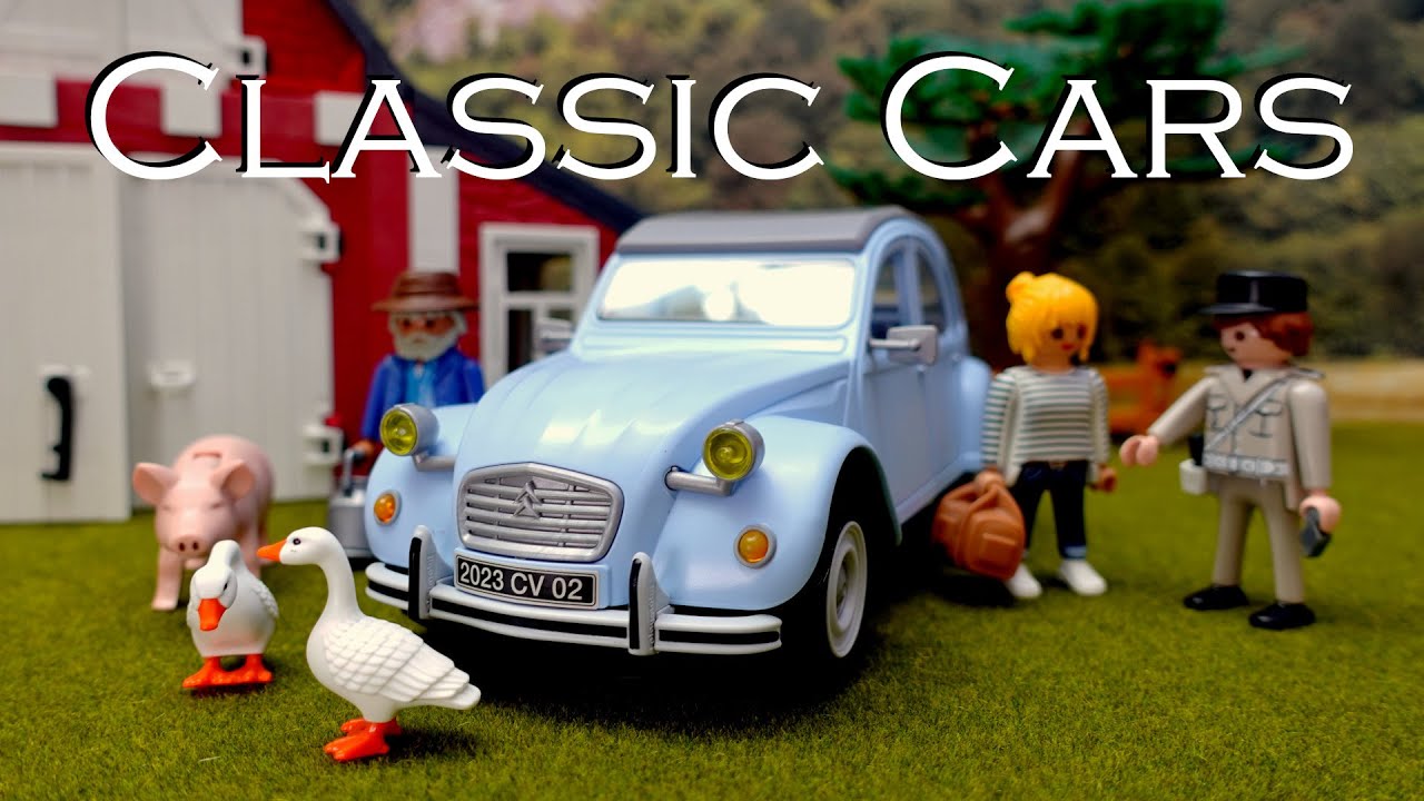 CITROËN AND PLAYMOBIL PARTNER TO CREATE THE CITROËN 2CV PLAYMOBIL