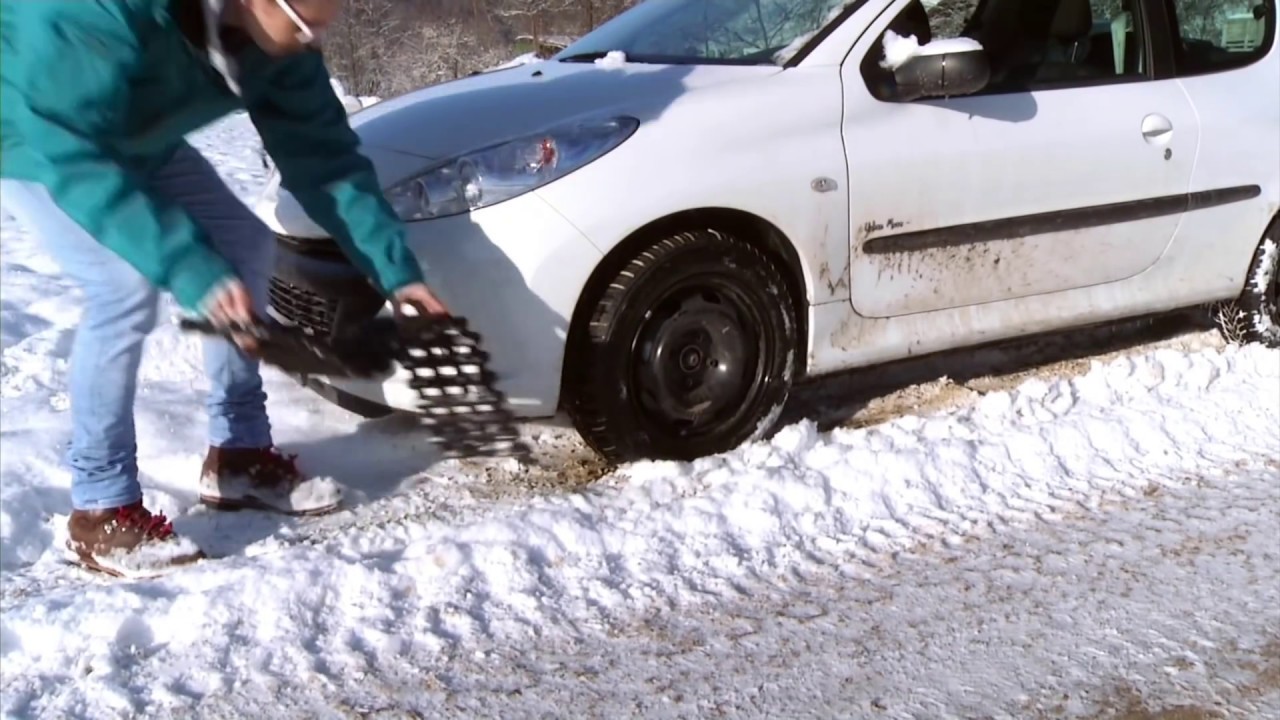 Anfahrhilfe Antirutschmatte Gripmatte Schnee Reifen Schneeketten