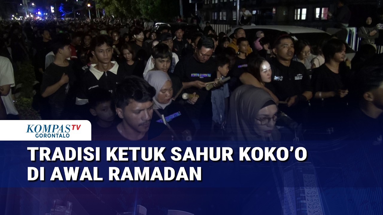Tradisi Ketuk Sahur “Koko’o” Semarakkan Awal Ramadan di Kota Gorontalo