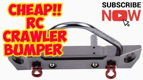 CHEAP RC CRAWLER METAL BUMPER | Suit 1/10 RC TRUCKS