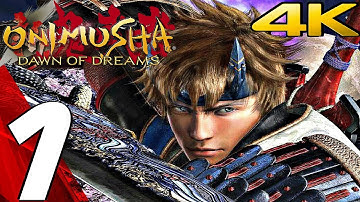 Onimusha Dawn of Dreams HD - Gameplay Walkthrough Part 1 - Prologue [4K 60FPS]