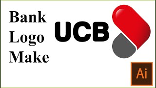 UCB Bank Logo Design in Illustrator | UCB Bank Logo Make In Illustrator | UCB Bank Logo Create