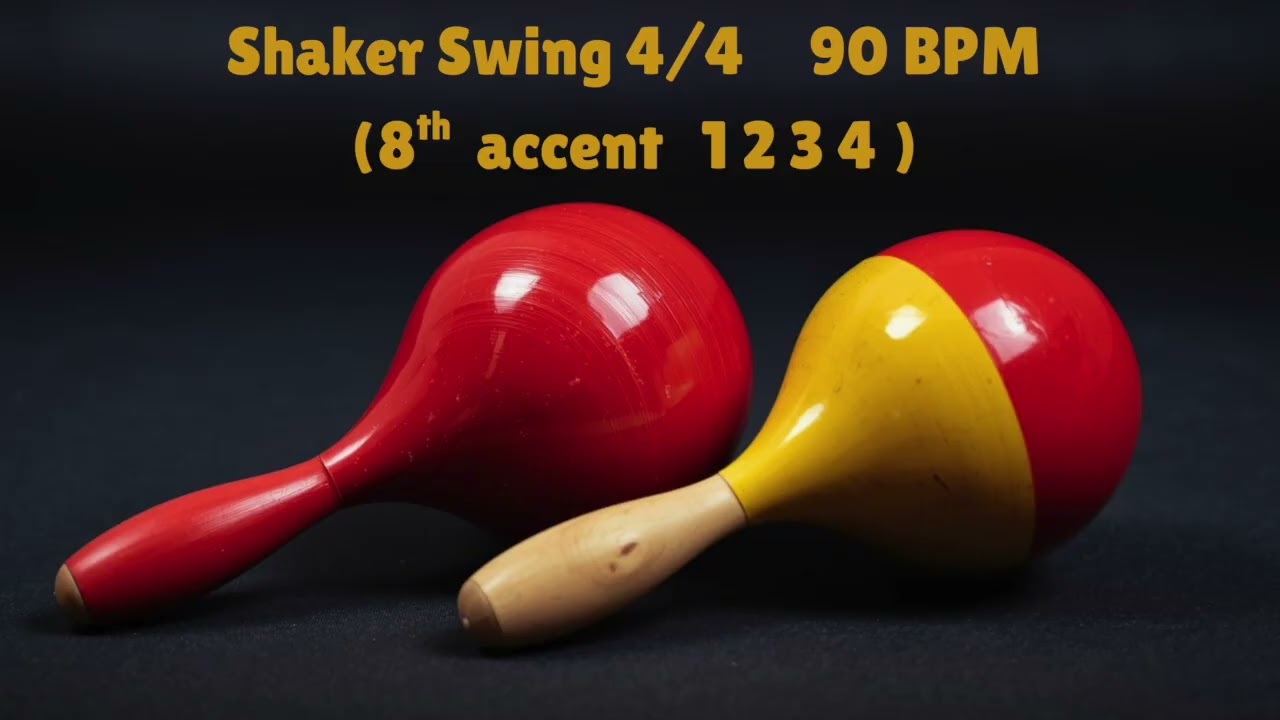 Shaker Loop SWING 4/4 90 BPM (8th accent 1 2 3 4)