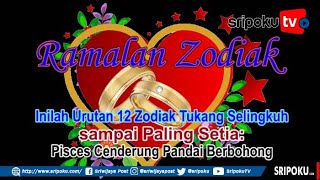 Inilah Urutan 12 Zodiak Tukang Selingkuh sampai Paling Setia: Pisces Cenderung Pandai Berbohong