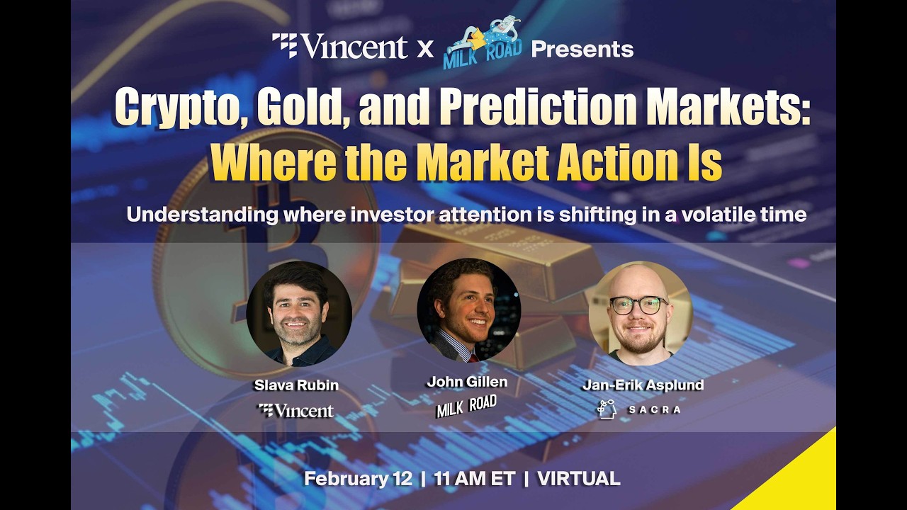 Investor Briefing: Crypto, Gold, and Prediction Markets