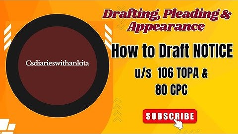 How to Draft Notice |CS Professional | Ankita Mishra @csdiarieswithankita 