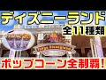 これ見ればOK!2023ディズニーランドのポップコーン全制覇!全11種