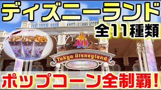 これ見ればOK！2023ディズニーランドのポップコーン全制覇！全11種