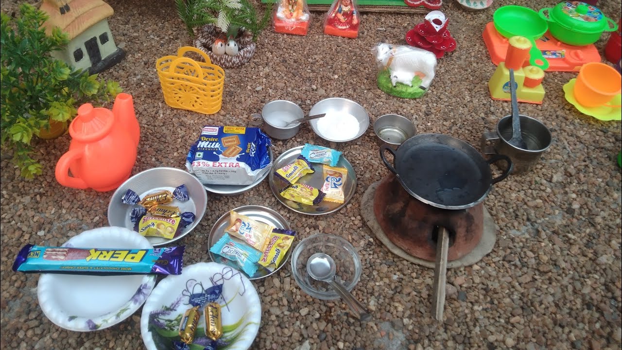 Catbary, Candy And Biscits Dosa Recipe 