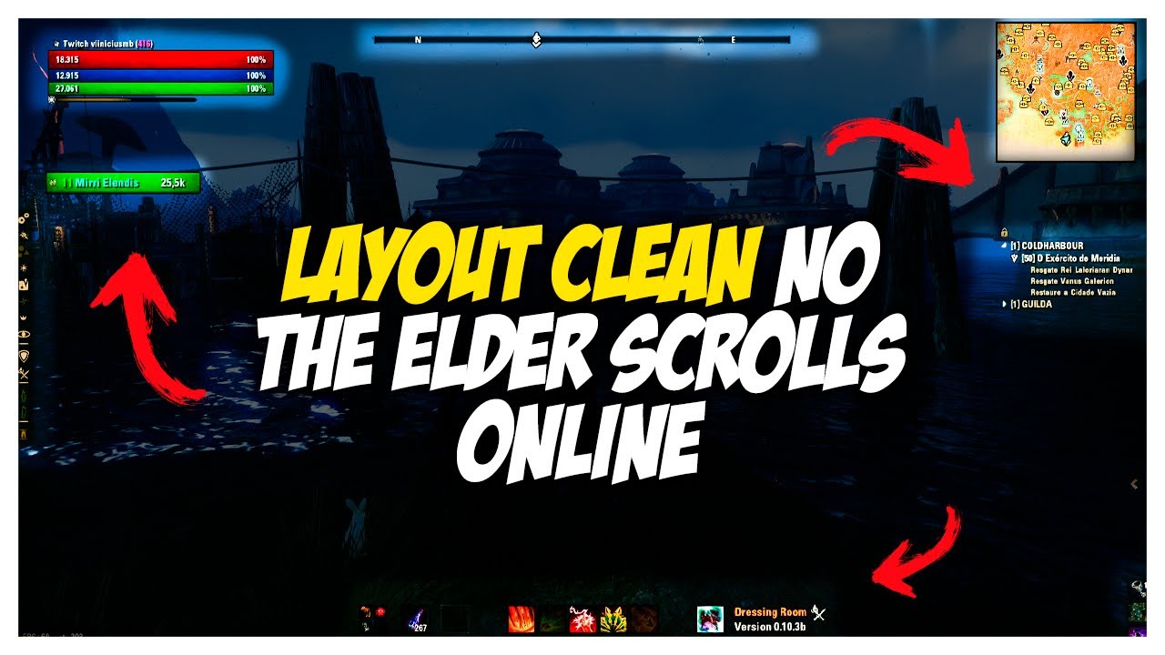 COMO DEIXAR A INTERFACE MAIS BONITA NO ESO | HUD CLEAN