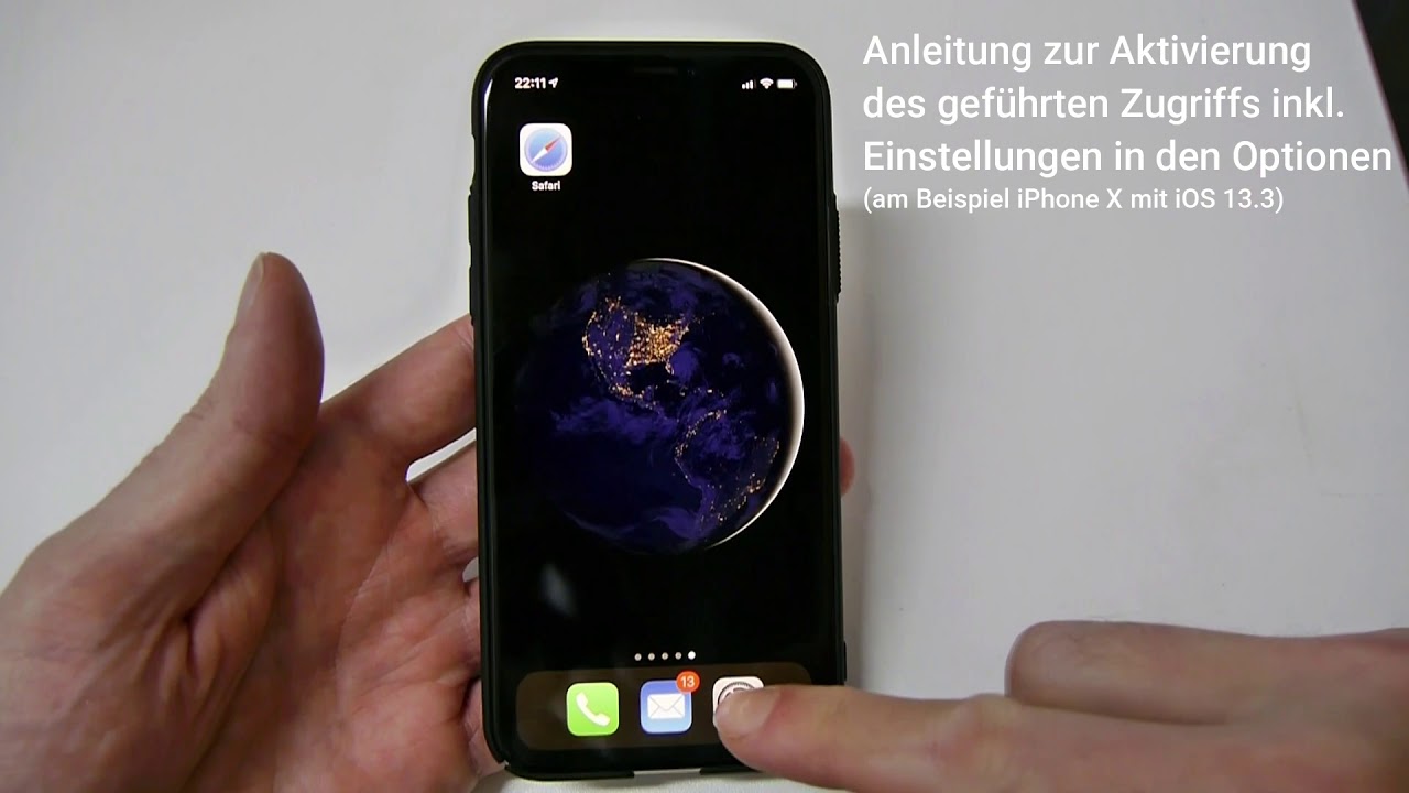 New Einrichten einer Zugriffsbeschränkung beim iPhone/iPad auf eine festgelegte App (geführter Zugriff)