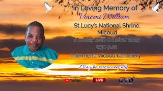 In loving Memory of Vincent William