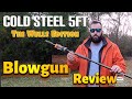 Cold Steel Blowgun Tim Wells Edition (Review & Test)