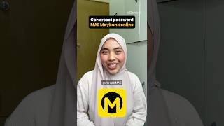 Cara Reset Password MAE Maybank Online #perbankan