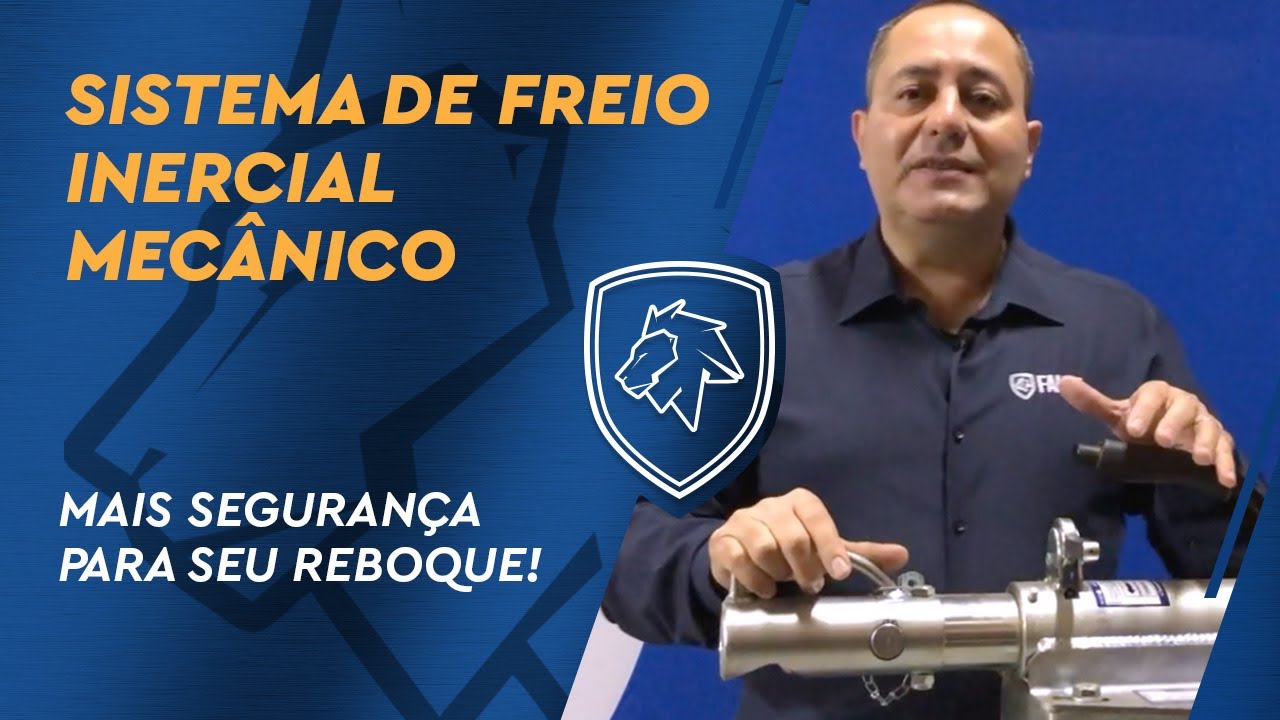 Sistema de Freio Inercial Mecânico para Reboques, Trailers e Carretas