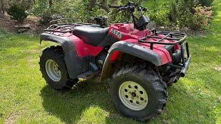 2001 Suzuki Quadrunner 500 4x4 walkaround 