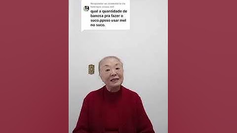 Pesquisadora Olga Oshiro: Qual a quantidade de babosa para fazer o suco?