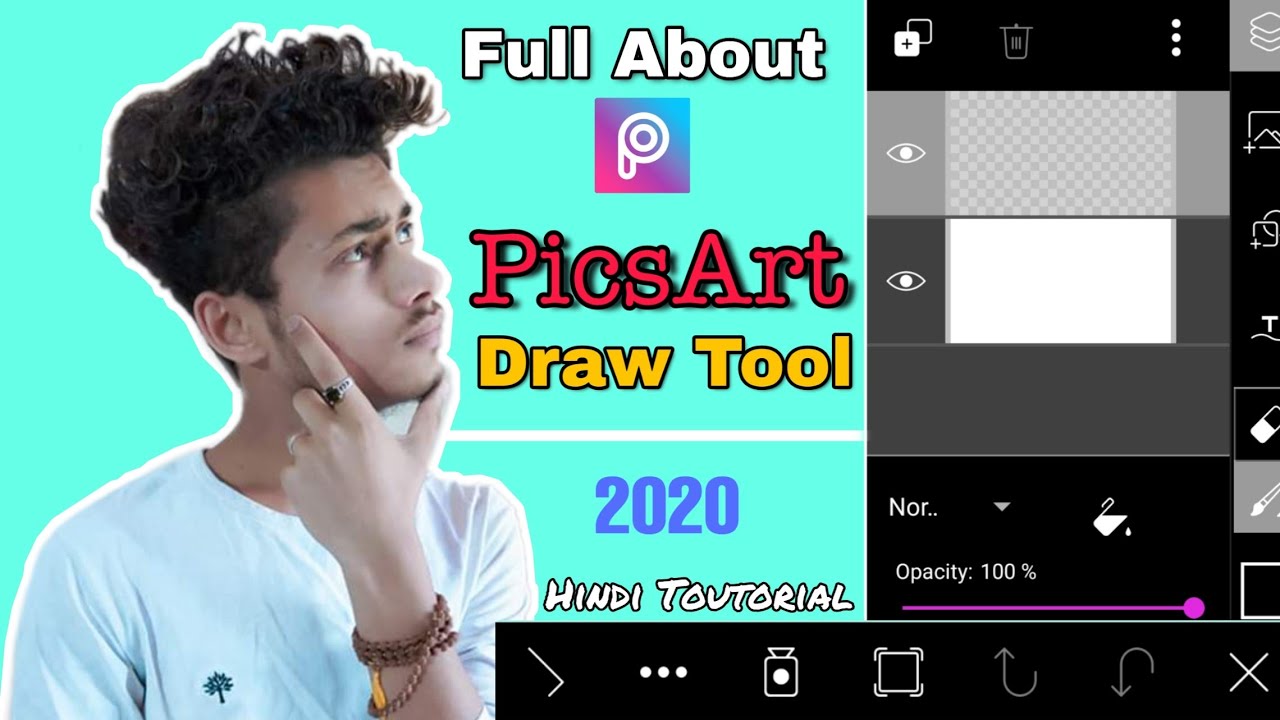 Full Information About Picsart Draw tools | About Picsart draw tools