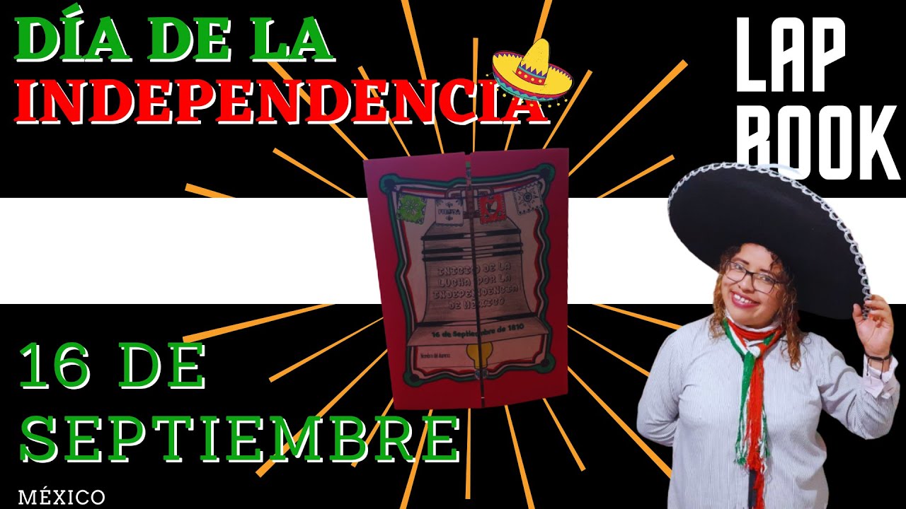 LAPBOOK - DIA DE LA INDEPENDENCIA 16 DE SEPTIEMBRE - YouTube