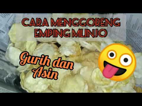 CARA MUDAH MENGGORENG KERUPUK EMPING SUPAYA TIDAK GOSONG. 