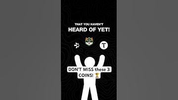 The TOP 3 CRYPTOS you HAVEN