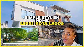 INSIDE A  STUNNING 4 BEDROOM LUXURY HOME IN LEKKI LAGOS NIGERIA