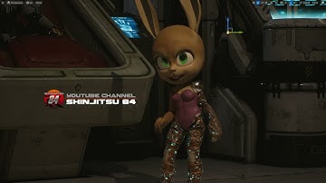 Lunar New Year - Bunnie Rabbot WIP Part VIII - Crude Lip-sync & Eye Tracking Confirmation