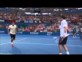 Federer & Mahut v Chardy & Dimitrov - Full Match Men's Doubles Round 2: Brisbane International 2014