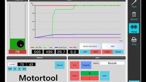 MOTORTOOL MT-5600 LOAD CELL PUMP TEST  COMMONRAIL TEST BENCH